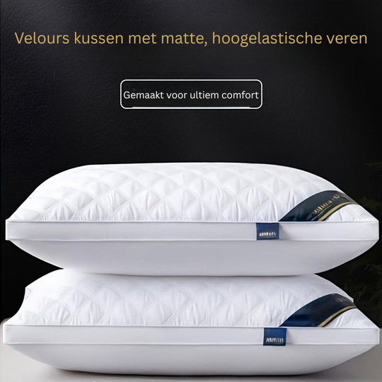 Slaapcomfortset met 2 Hypoallergene 3D Kussens voor Optimale Ondersteuning 6