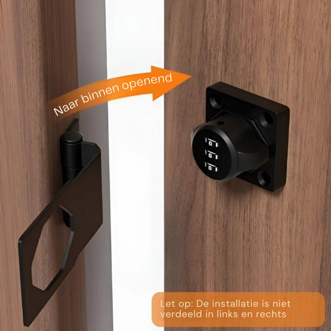 Sleutelloos Combinatieslot SecureCode 2