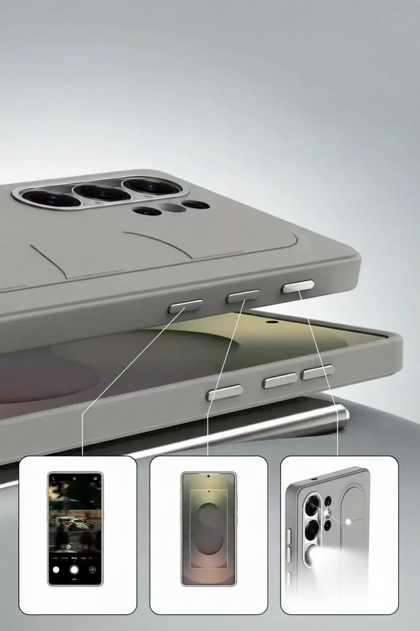 Smartphone Hoes met Grip voor Samsung S25 S24 S23 Ultra Slank Ontwerp 5