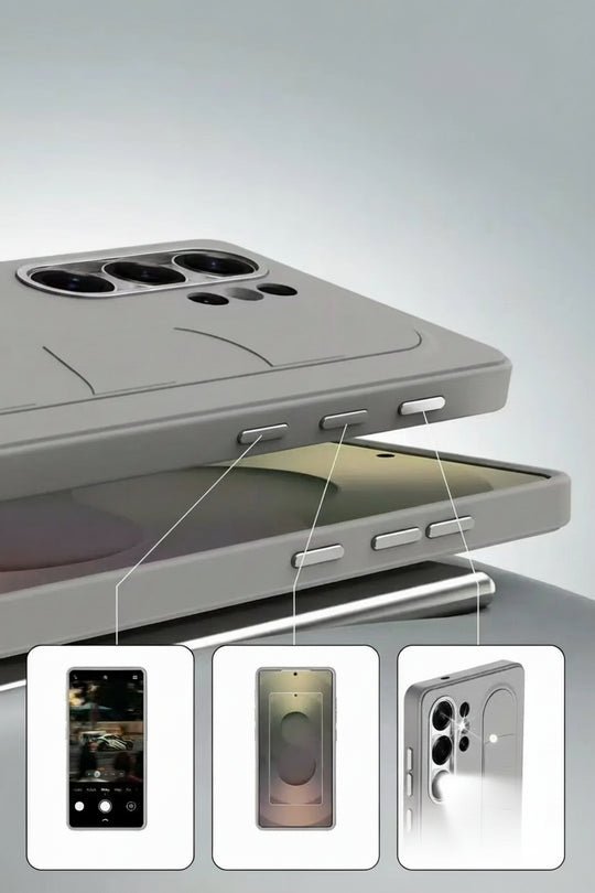 Smartphone Hoes met Grip voor Samsung S25 S24 S23 Ultra Slank Ontwerp 5