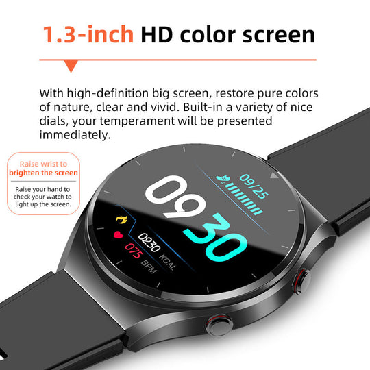 Smartwatch voor Gezondheidsmonitoring met ECG en Hartslagmeter 3