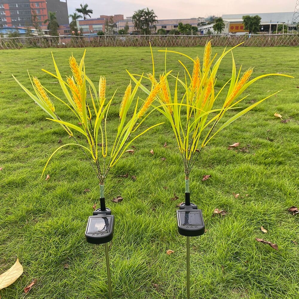 Solar Tuinverlichting Oorkaarsen Set van 2 voor Buitenverlichting 2