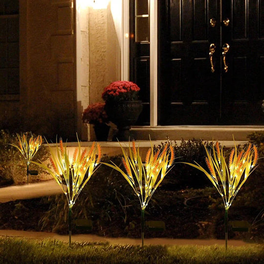 Solar Tuinverlichting Oorkaarsen Set van 2 voor Buitenverlichting 3