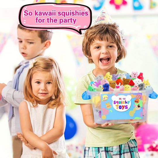 Squishy Dierenspeeltjes Set voor Kinderen 3