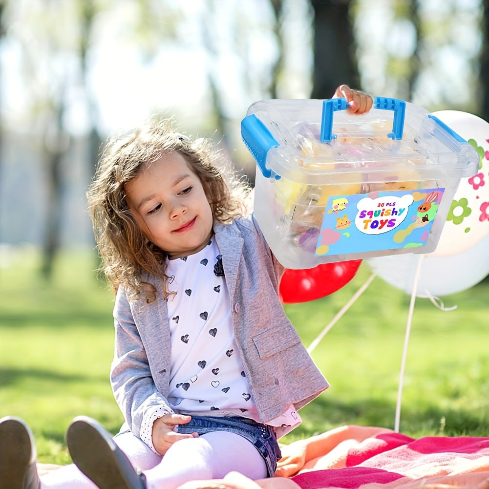 Squishy Dierenspeeltjes Set voor Kinderen 4
