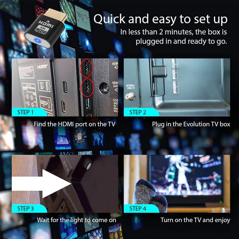 Streamingapparaat voor TV met HDMI Ondersteuning en 4K Resolutie 4