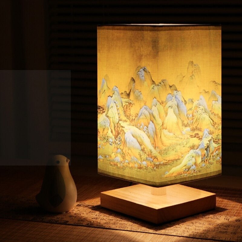 Tafellamp Papieren Design Scandinavisch Japans Stijl 3