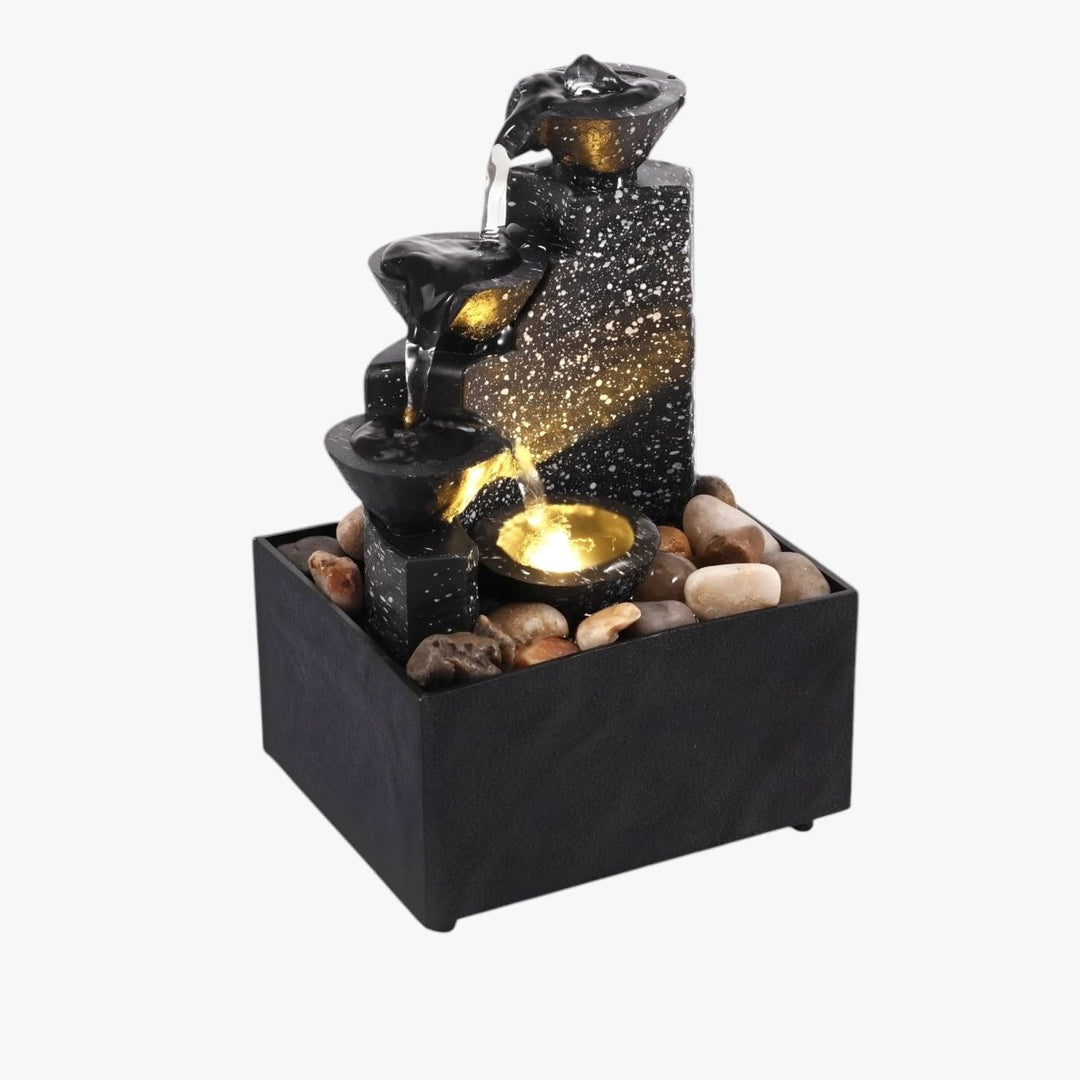 Tafelwatervalfontein Compact met LED Verlichting voor Rustgevende Sfeer 1