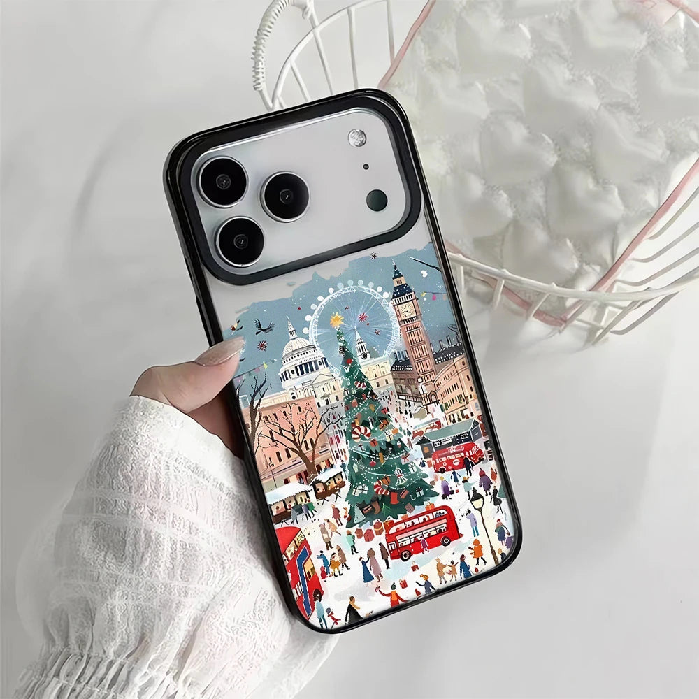 Telefoon Case Huis Landschap voor iPhone 10