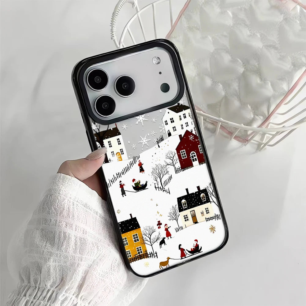 Telefoon Case Huis Landschap voor iPhone 12