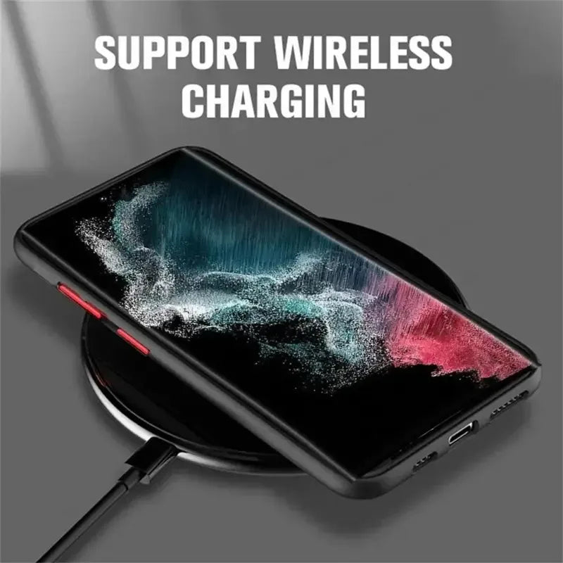 Telefoon Case Matte Magnetisch voor Samsung Galaxy 5