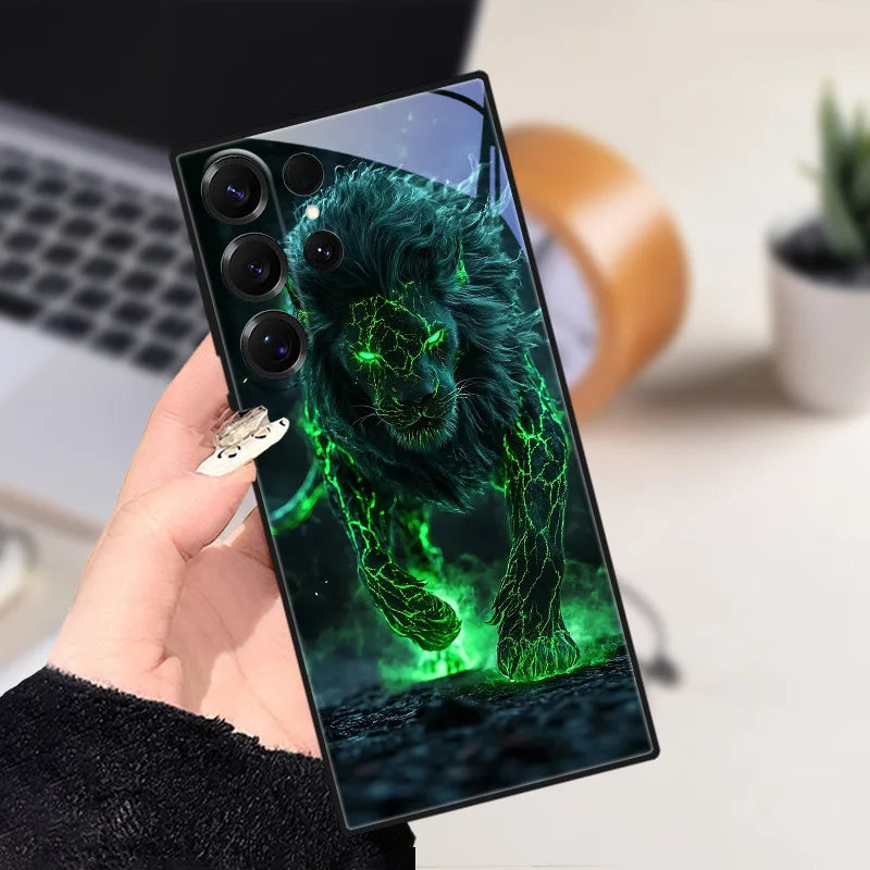 Telefoon Case met Dierlijke Ontwerpen voor Samsung Galaxy S25 18