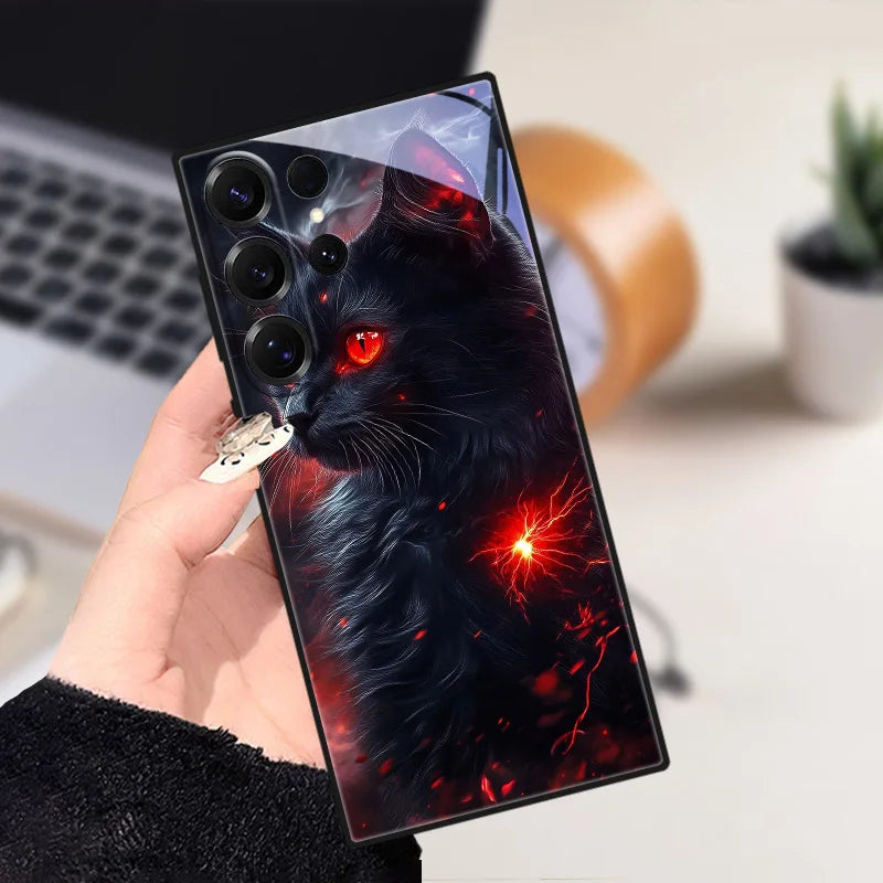 Telefoon Case met Dierlijke Ontwerpen voor Samsung Galaxy S25 19