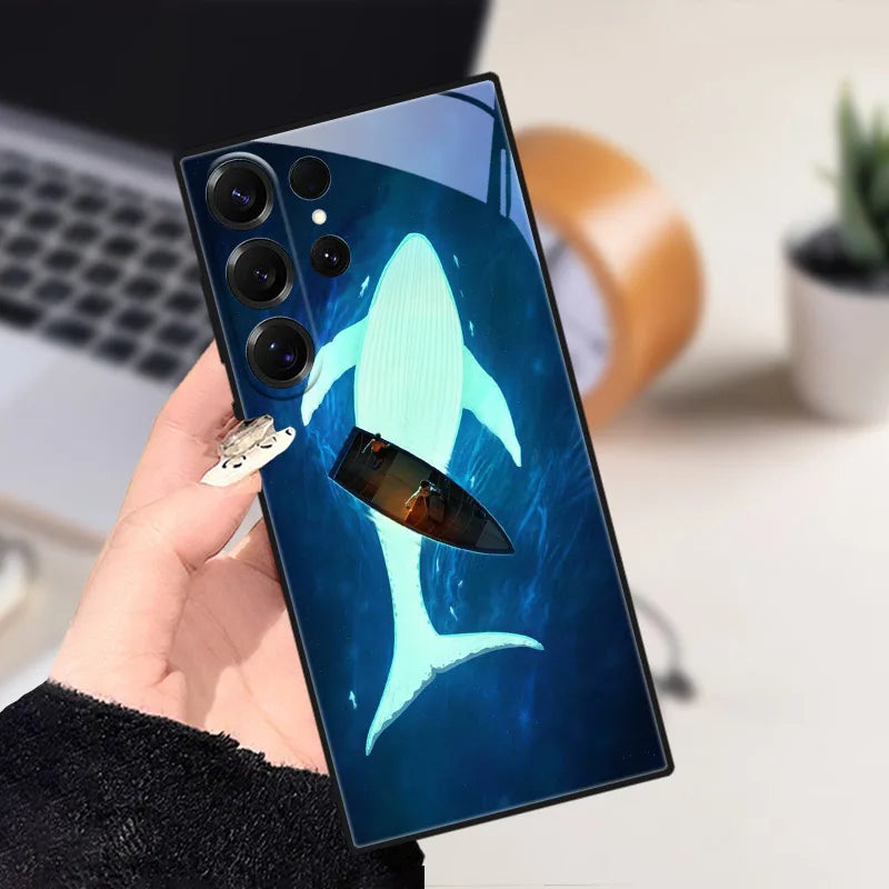 Telefoon Case met Dierlijke Ontwerpen voor Samsung Galaxy S25 4
