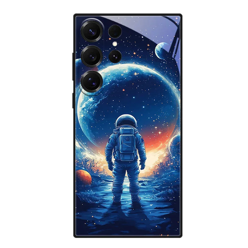 Telefoon Case met Dierlijke Ontwerpen voor Samsung Galaxy S25 5