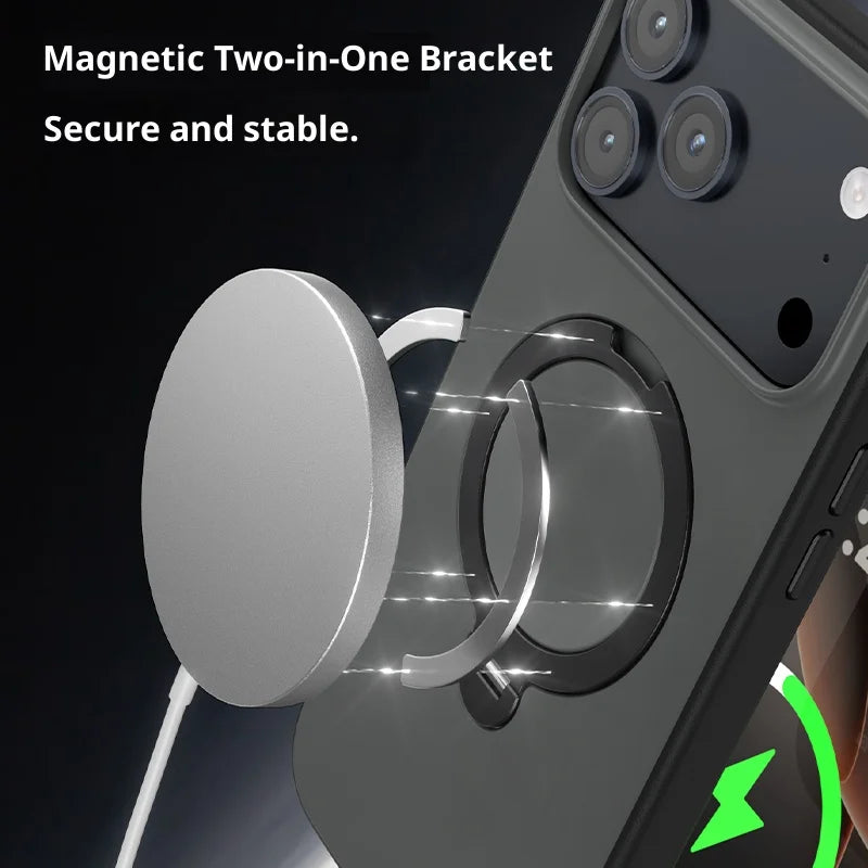 Telefoon Case met Roterende Stand voor iPhone 4