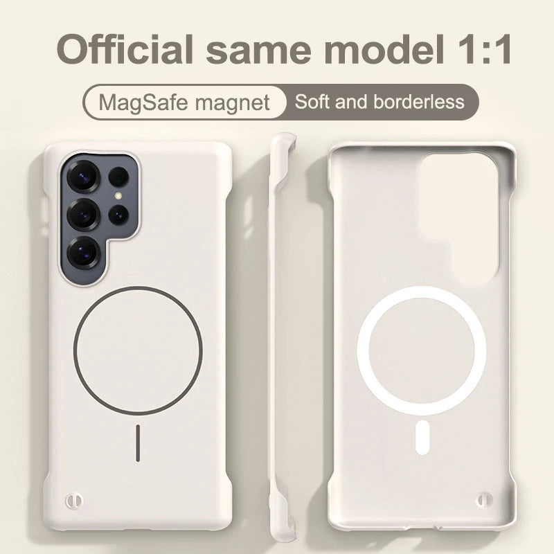 Telefoonhoesje Frameloos Slim Ontwerp voor Samsung Galaxy S25 en Note 20 Ultra 2