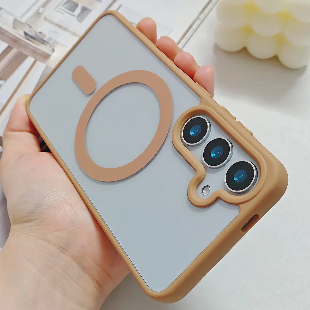 Telefoonhoesje Magnetisch Voor Samsung - Transparant & Schokbestendig 7