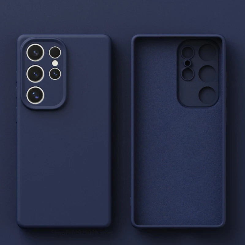 Telefoonhoesje Siliconen Schokbestendig voor Samsung Galaxy S25 S24 S23 11