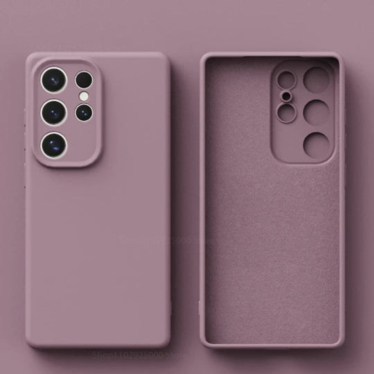 Telefoonhoesje Siliconen Schokbestendig voor Samsung Galaxy S25 S24 S23 13