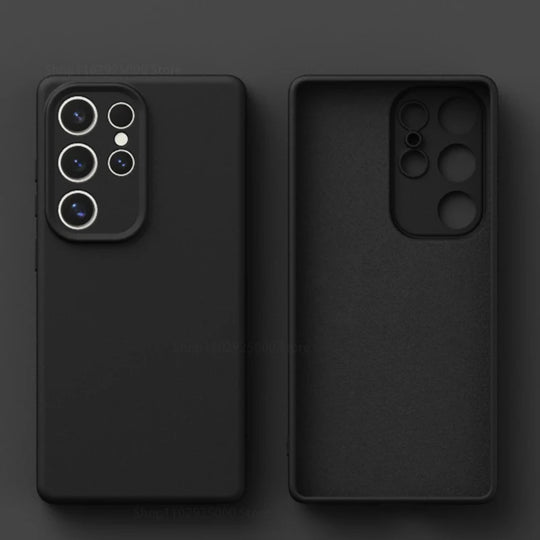 Telefoonhoesje Siliconen Schokbestendig voor Samsung Galaxy S25 S24 S23 7