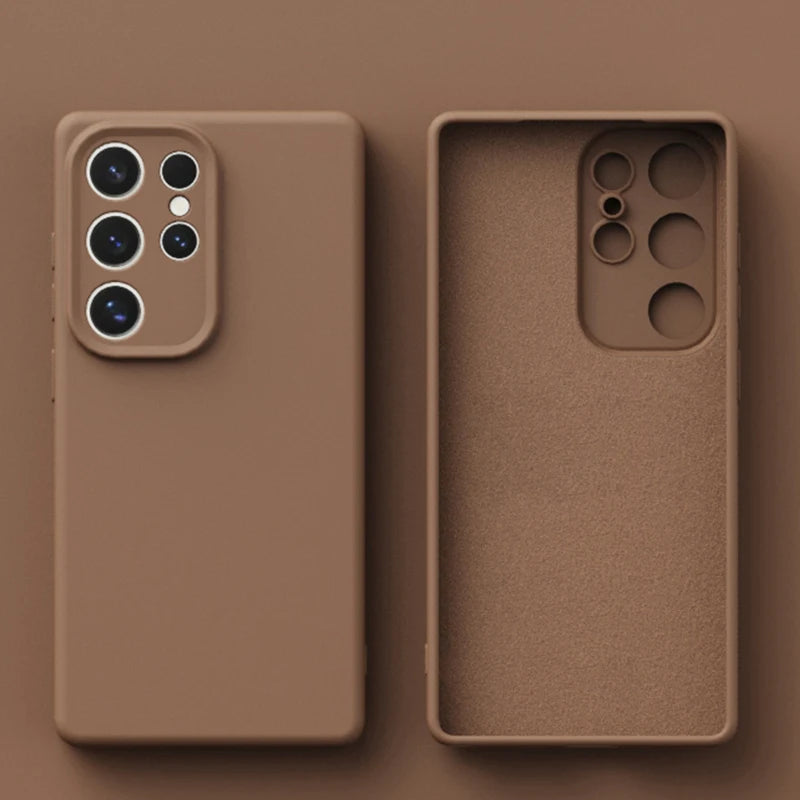 Telefoonhoesje Siliconen Schokbestendig voor Samsung Galaxy S25 S24 S23 8