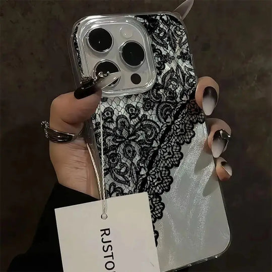 Telefoonhoesje iPhone 13 Met Uniek Kantontwerp voor Stijlvolle Bescherming 2