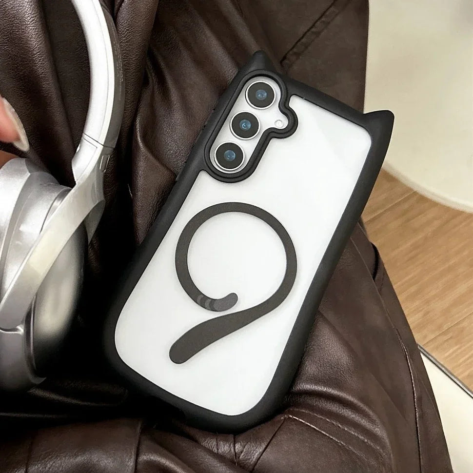 Telefoonhoesje voor Samsung Galaxy S25 Plus Kattenoor Design 8