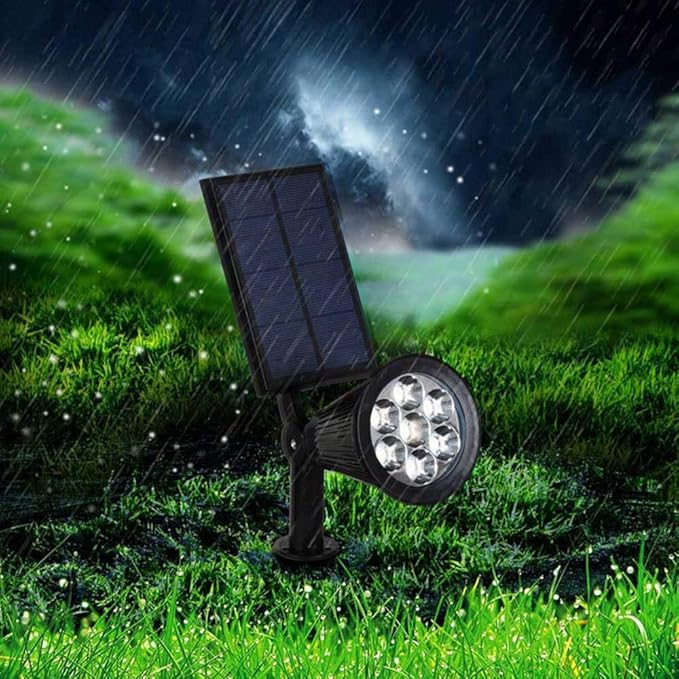 Tuinlamp Solar 9 LED-kleuren Voor Buitenverlichting Op Zonne-energie 5