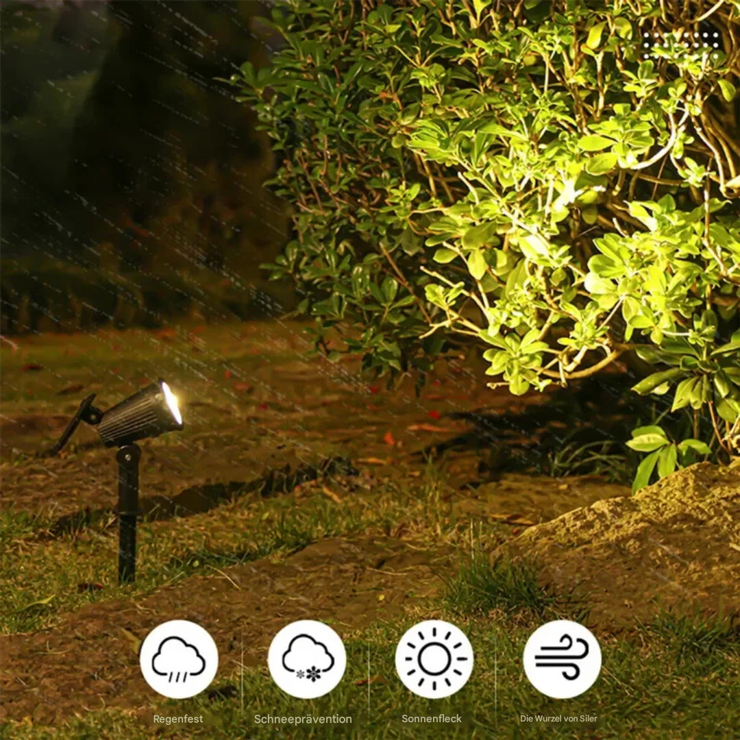 Tuinlamp Solar 9 LED-kleuren Voor Buitenverlichting Op Zonne-energie 7