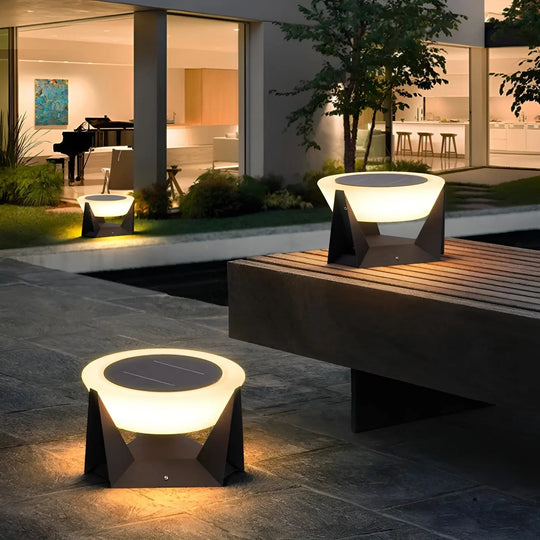 Tuinlamp Solar Japanse Stijl voor Buitenverlichting 1