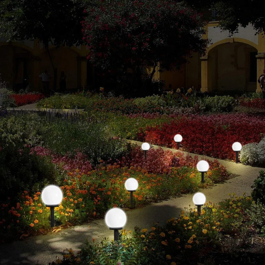 Tuinsysteem LED Zonnebol Verlichting Set van 3 5