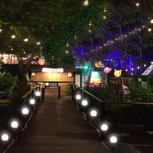 Tuinsysteem LED Zonnebol Verlichting Set van 3 6