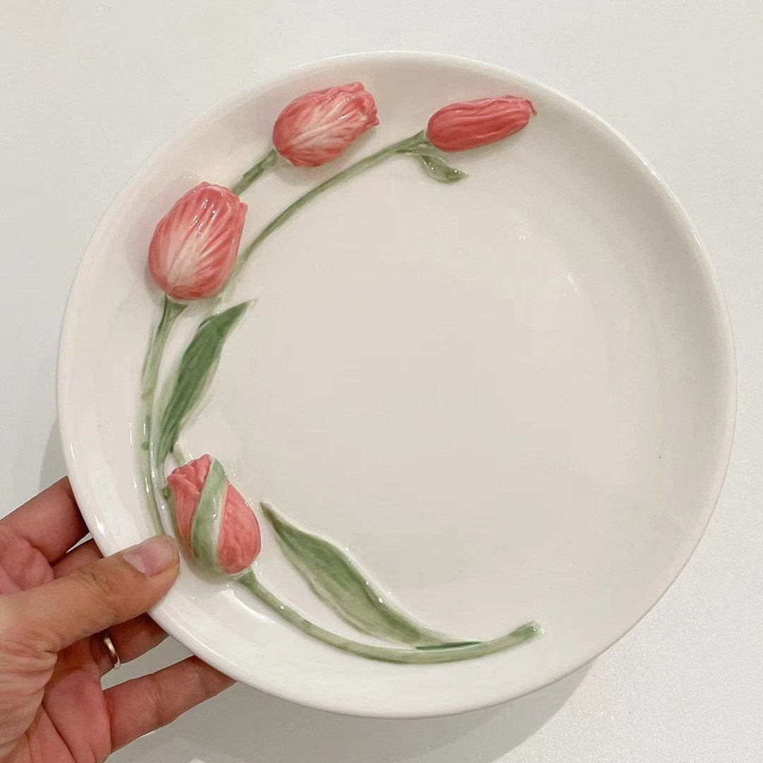 Tulpenbord Handbeschilderd Voor Feestelijke Gelegenheden 7