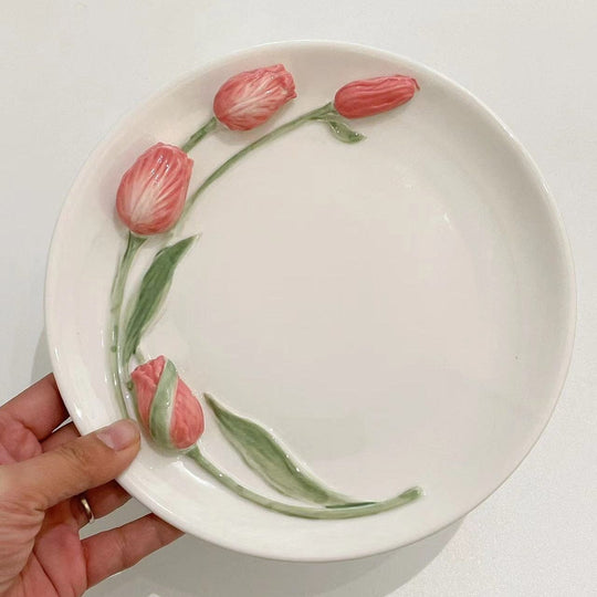Tulpenbord Handbeschilderd Voor Feestelijke Gelegenheden 7