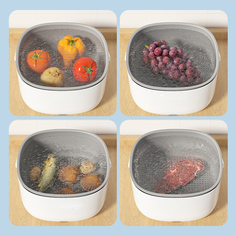 Ultrasone Fruit- en Groentewasmachine Voor Efficiënte Reiniging 6