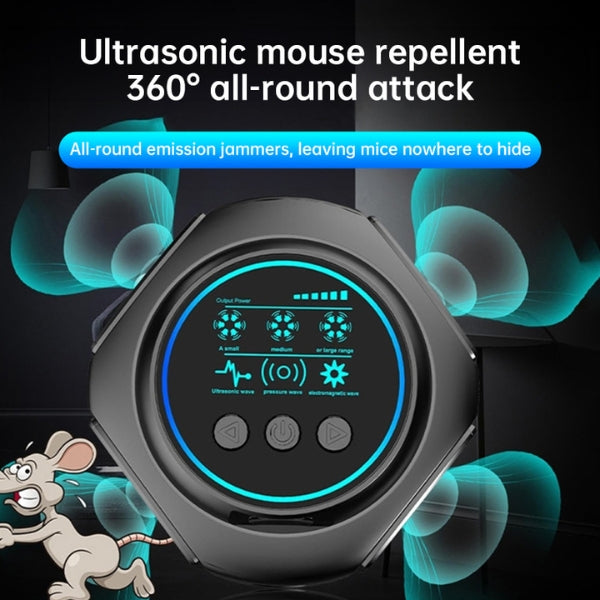 Ultrasoon Rattenafweermiddel Plug-in voor Binnen en Buiten 6
