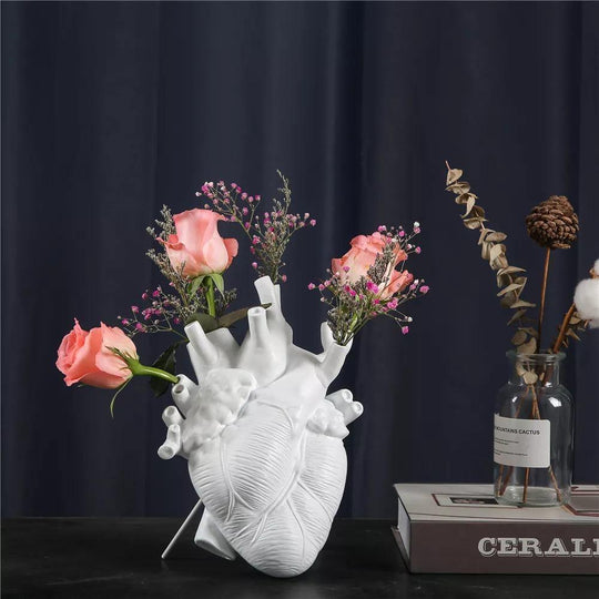 Unieke Hartvormige Vaas voor Interieurdecoratie 5