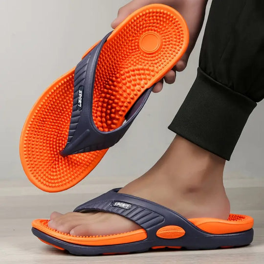 Unisex Acupressuurmassageslippers voor Ondersteuning en Comfort 0