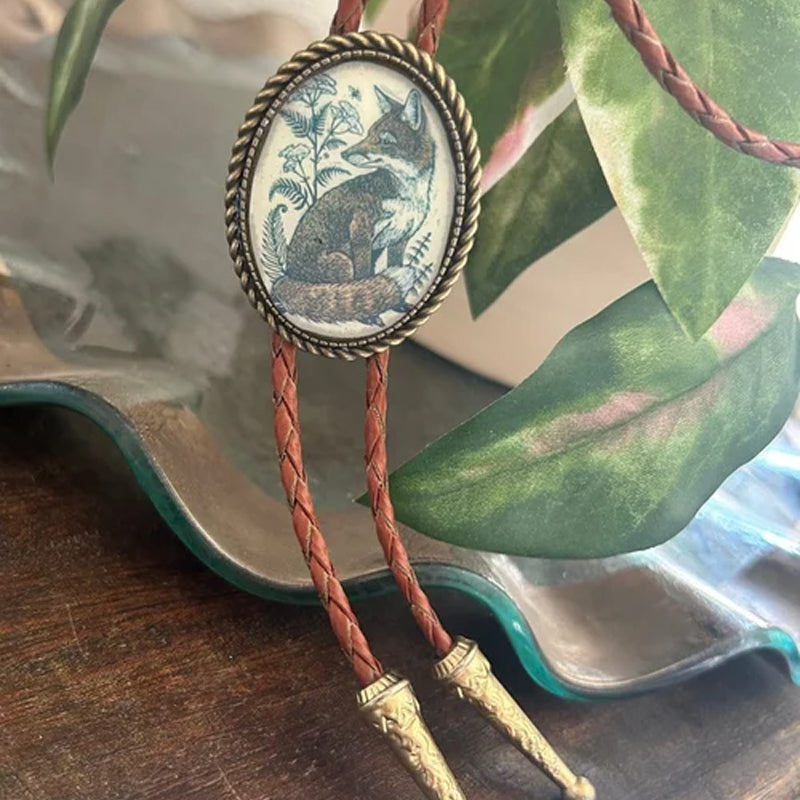 Unisex Bolo Tie met Banjo Kikker Ontwerp 1