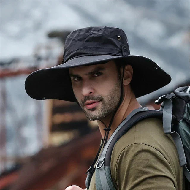 Unisex Bucket Hat Met Verstelbare Kinband Voor Buitenactiviteiten 2