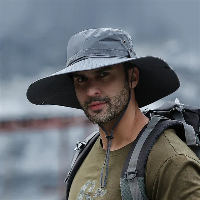 Unisex Bucket Hat Met Verstelbare Kinband Voor Buitenactiviteiten 4