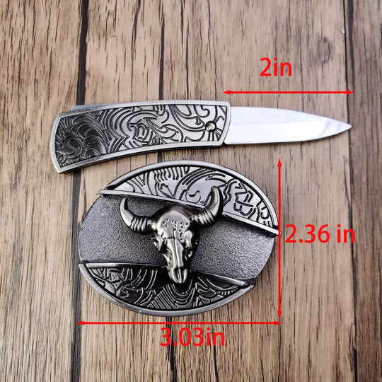 Unisex Cowboyriem Met Metalen Ovale Gesp 2
