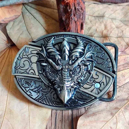 Unisex Cowboyriem Met Metalen Ovale Gesp 21