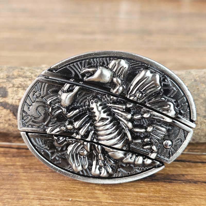Unisex Cowboyriem Met Metalen Ovale Gesp 22