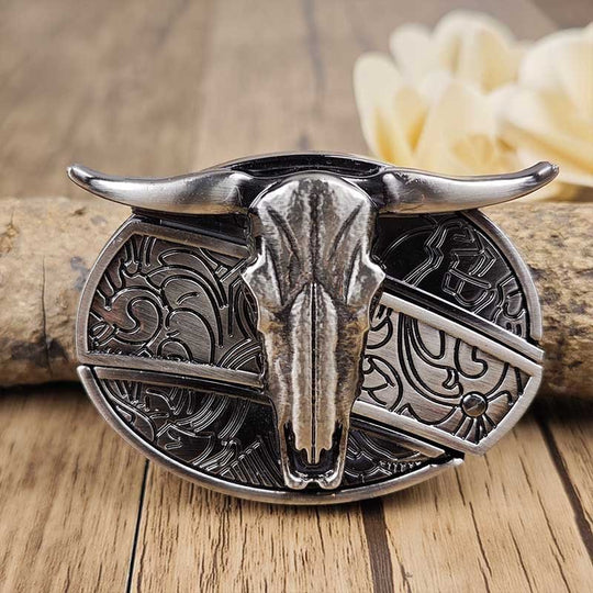 Unisex Cowboyriem Met Metalen Ovale Gesp 7