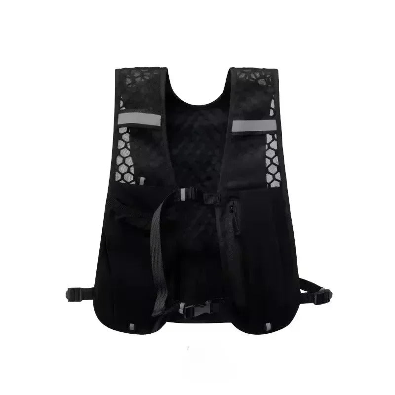 Unisex Hardloopvest met Opbergruimte en Reflectoren 0