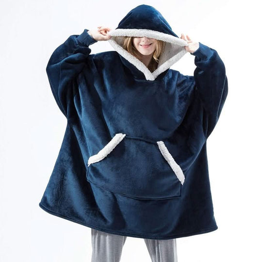 Unisex Hooded Deken voor Comfort en Warmte 13