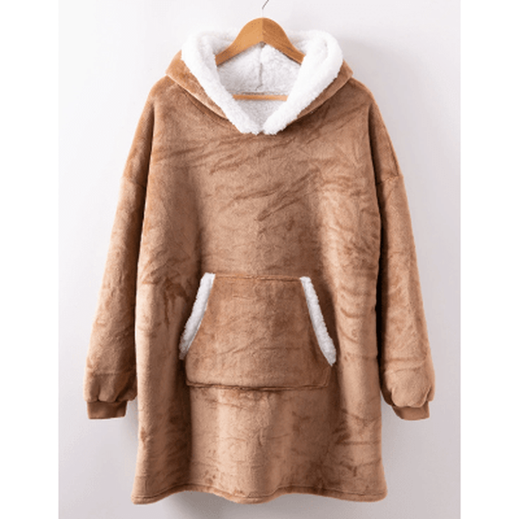 Unisex Hooded Deken voor Comfort en Warmte 14
