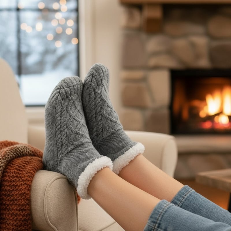 Unisex Huissokken Dikke Fluwelen Stijl voor Comfortabele Thuiservaring 0
